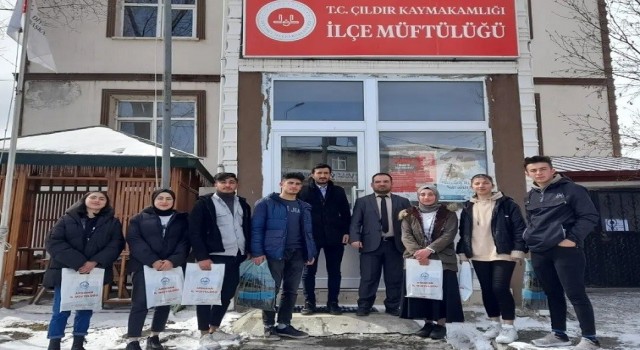 Çıldır İmam Hatip Lisesi Öğrencileri Müftülüğü Ziyaret Etti