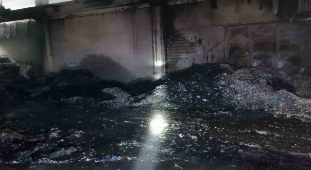 Cizre OSBde korkutan yangın