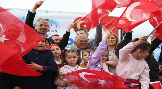 Çocuklar bayramlarını Çocuk Şenliğinde kutladı