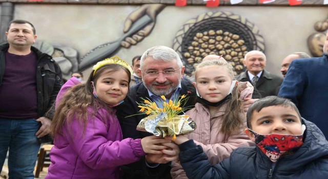 Çorumda çiğdem aşı geleneği yaşatıldı