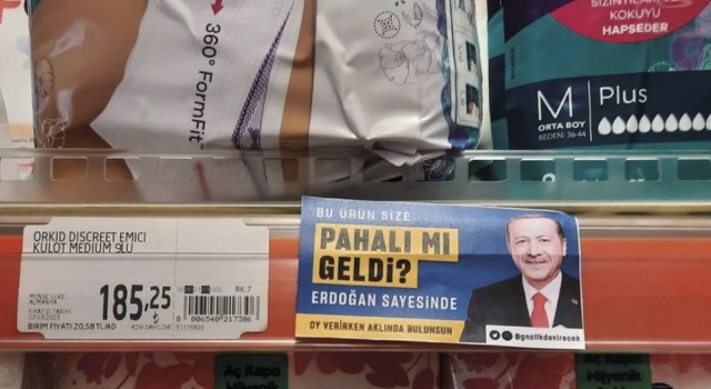 Cumhurbaşkanı Erdoğana yönelik çıkartma hazırlayan şahıs adliyeye sevk edildi