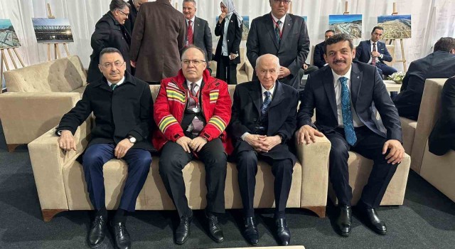 Cumhurbaşkanı Yardımcısı Oktay ve MHP Lideri Bahçeli Zonguldakta