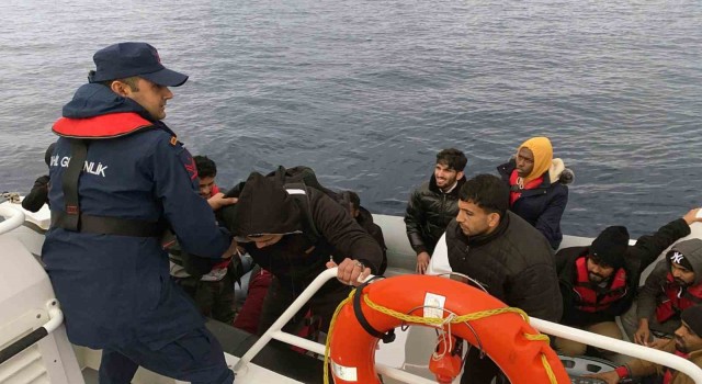 Datçada 31 düzensiz göçmen kurtarıldı