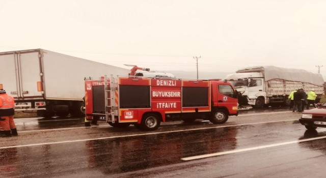 Denizlide son 1 haftada 110 trafik kazası meydana geldi