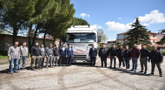 Denizlinin depremin yıktığı Hataya yardımları sürüyor