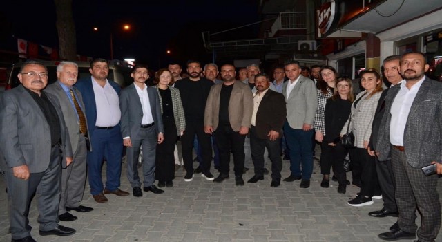 Depboylu, Germencikte ülkücülerle iftar yemeğinde buluştu
