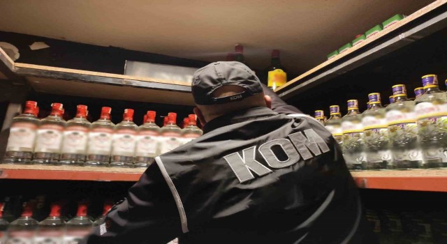 Didimde sahte içki operasyonu: 1 gözaltı