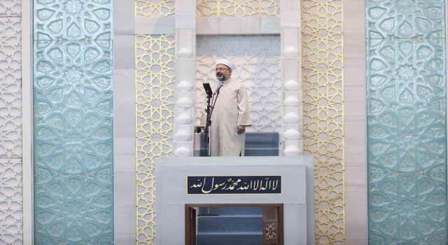 Diyanet İşleri Başkanı Erbaş: “Ey zalim, dokunma masumlara ve Mescid-i Aksaya”