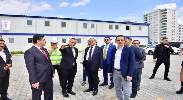 Diyarbakır Şehir Hastanesinde inşaat çalışmaları başladı