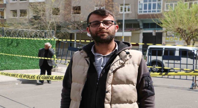 Diyarbakırda bir bölümü çöken bina sakinleri yıkım için imzada