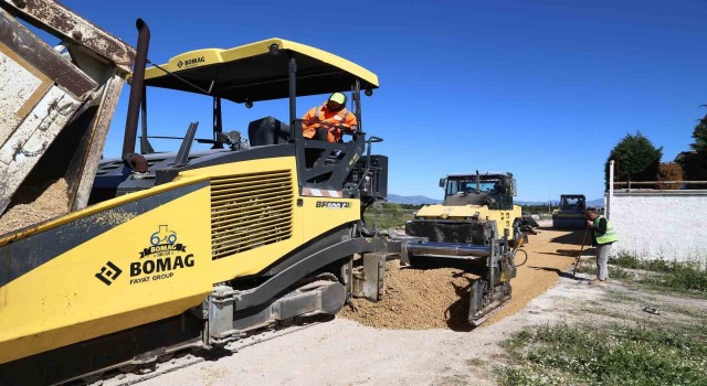 Döşemealtına 150 bin metrekare sıcak asfalt