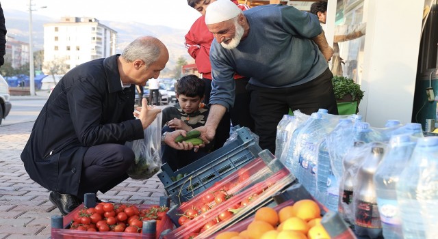 Dulkadiroğlunda konteyner çarşılar hizmete başladı
