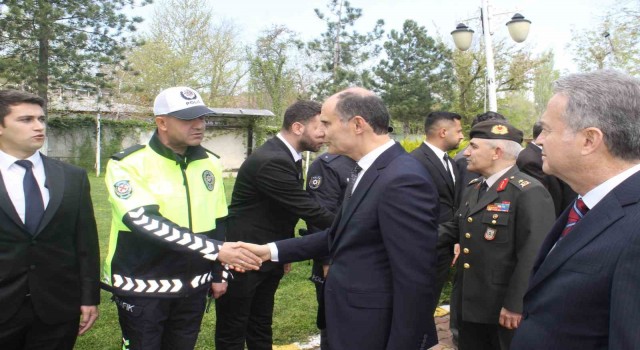Edirnede bayramlaşma programı
