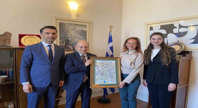 Edremit Ticaret Odasından, Yunanistan İzmir Başkonsolosu Despoina Balkizaya ziyaret