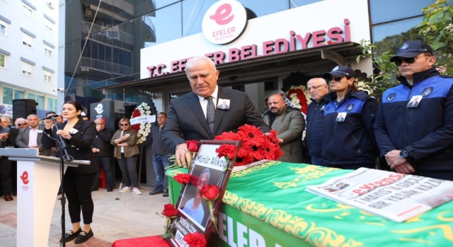 Efeler Belediyesi AliKoçu son yolculuğuna uğurladı