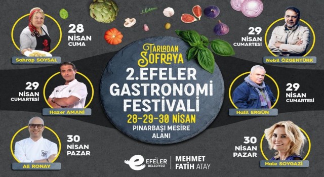Efeler Gastronomi Festivalinin 2ncisi başlıyor