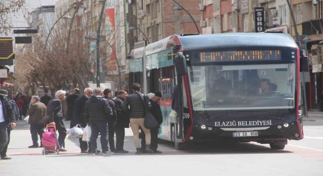 Elazığ Belediyesinden bayramda ücretsiz ulaşım hizmeti