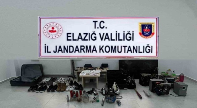 Elazığ'da 7 hırsızlık olayına karışan 2 kişi yakalandı