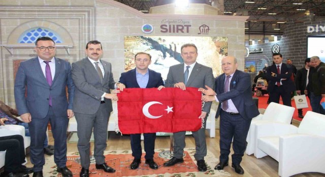 EMİTTte açılan Siirt standı, yoğun ilgi gördü