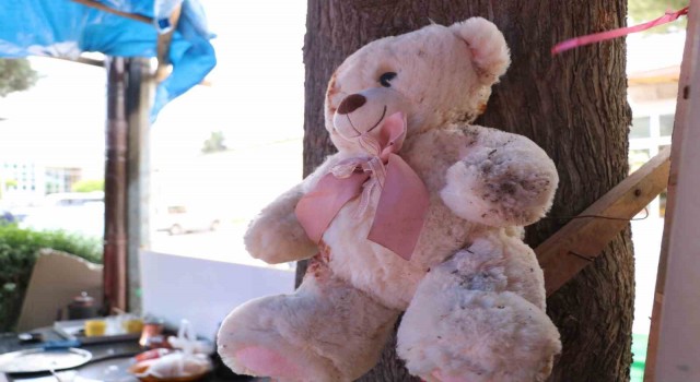 Enkazlardan toparlanan eşyalarla ‘Enkaz kafe açıldı