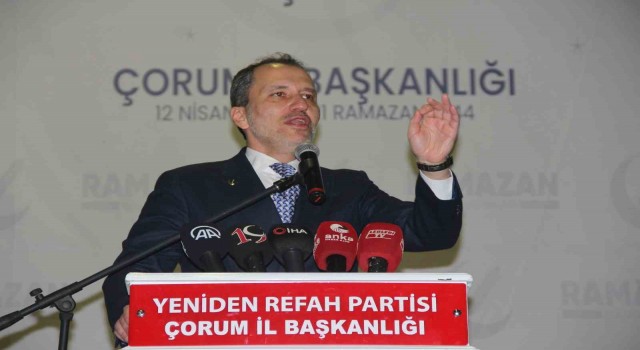 Erbakan: PKK ve FETÖ'nün açıkça destek verdiği 7'li ittifaka milletimizi teslim etmemek adına Cumhur İttifakına katıldık”