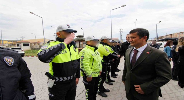 Ercişte bayramlaşma