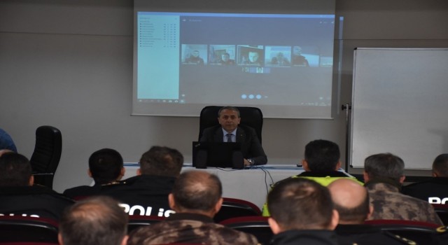 Erzincanda “Seçim Güvenliği” toplantısı yapıldı