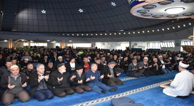 Erzincanda şehitler için mevlit okutuldu