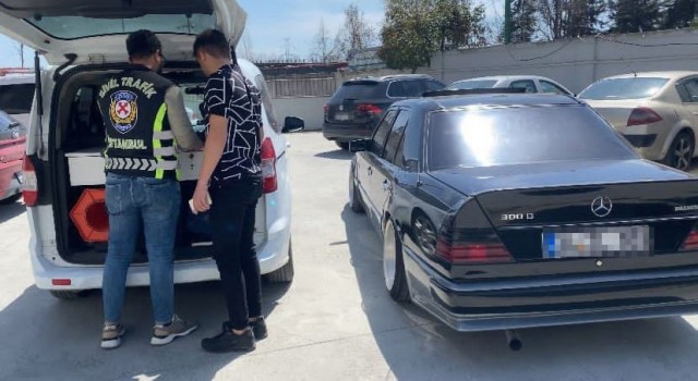 Esenlerde drift yapan sürücüye para cezası