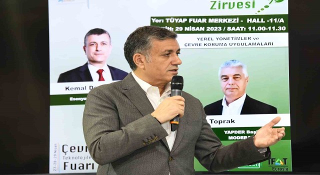 Esenyurt Belediye Başkanı Bozkurt, Çevre Teknolojileri Zirvesinde konuştu: Temel sorunumuz plansızlık
