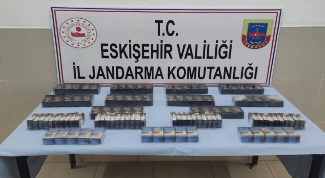 Eskişehirde 170 paket kaçak sigara ele geçirildi