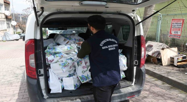 Eyüpsultan Belediyesi Ramazan ayında çölyak hastalarını unutmadı