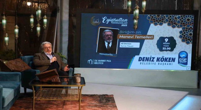 Eyüpsultanda Ramazan sohbetleri programına devam ediliyor