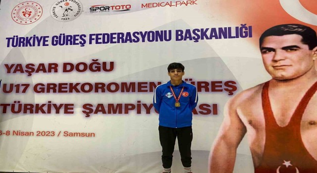 Eyyübiyeli sporcu Türkiye şampiyonu oldu