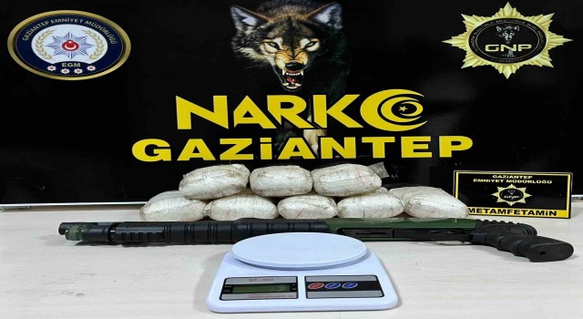 Gaziantepte 4 kilo uyuşturucu madde ele geçirildi