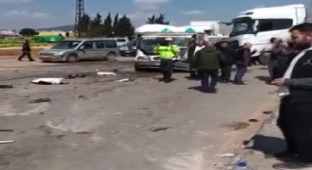 Gaziantepte 8 aracın karıştığı zincirleme trafik kazası: 3 yaralı