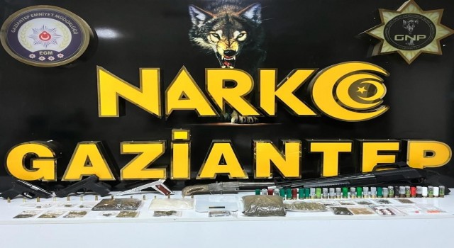 Gaziantepte uyuşturucu operasyonu: 23 gözaltı