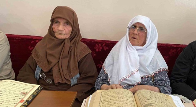 Gazintepte 85 yaşında Kuran-ı Kerim öğrendiler