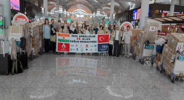 Gönüllüler Grubu 28. kez sağlık yardımı için Nijerde