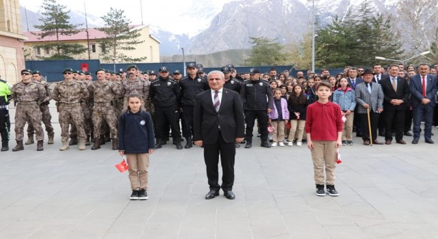 Hakkaride 23 Nisan etkinliği