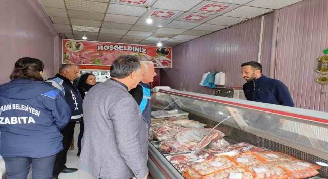 Hakkaride gıda denetimi