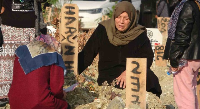 Hatayda gözyaşlarıyla dolu bayram