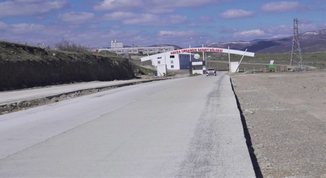 Havza OSBnin yol sorunu çözüldü