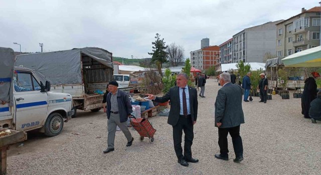 Havza Yöresel Ürün ve Kapalı Pazaryerinde ilk kazma bayram sonrası