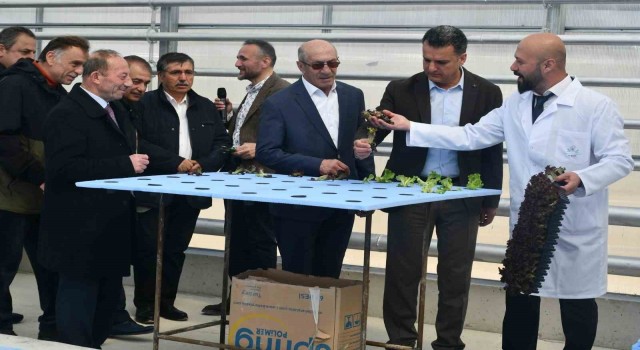 Haymanada kurulan Sera ‘da yapılacak olan topraksız üretim bir çok ilki içerisinde barındırıyor