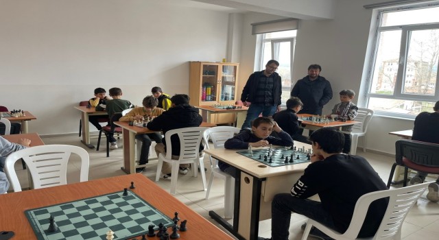 Hisarcıkta satranç turnuvası