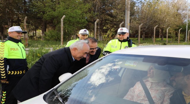 İçişleri Bakan Yardımcısı Ersoy, Çankırıda trafik denetimine katıldı