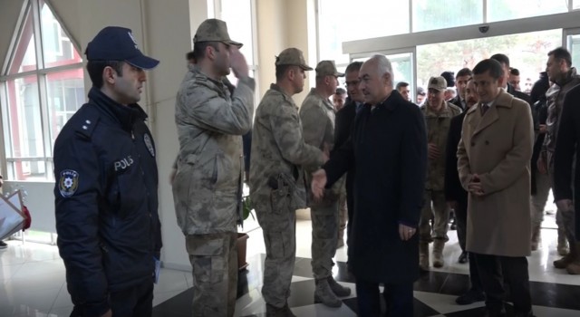 İçişleri Bakan Yardımcısı Mehmet Ersoy Ercişte