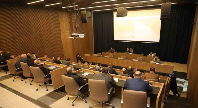 İnegöl Belediyesinde nisan ayı meclis toplantısı yapıldı