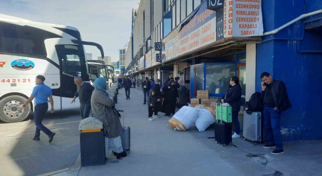 İstanbulda Ramazan Bayramı öncesi otogarlarda son durum
